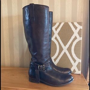 Frye Melissa Knotted Distressed Tall Boot